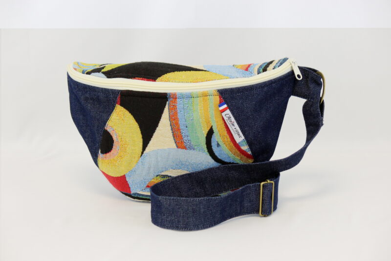 Sac banane Graphique en jean